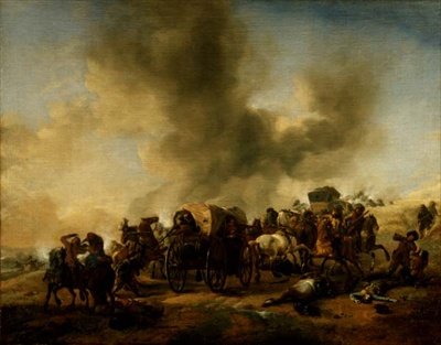 The Ambush by Philips Wouwerman